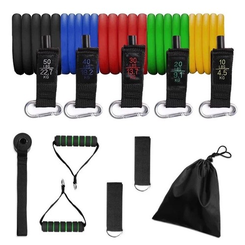 Piece resistance band - resistance, set