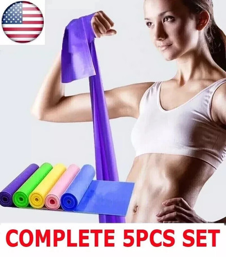 Pcs resistance band set - 5,