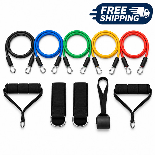 Resistance bands exercise set - resistance,