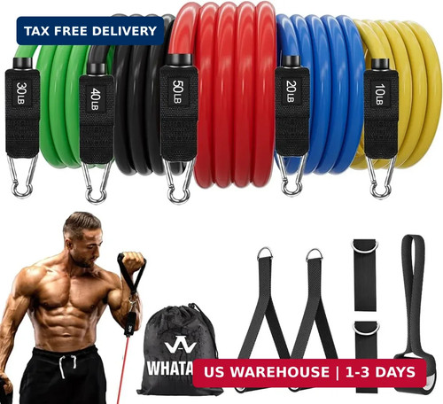 Resistance bands with handles - bands,